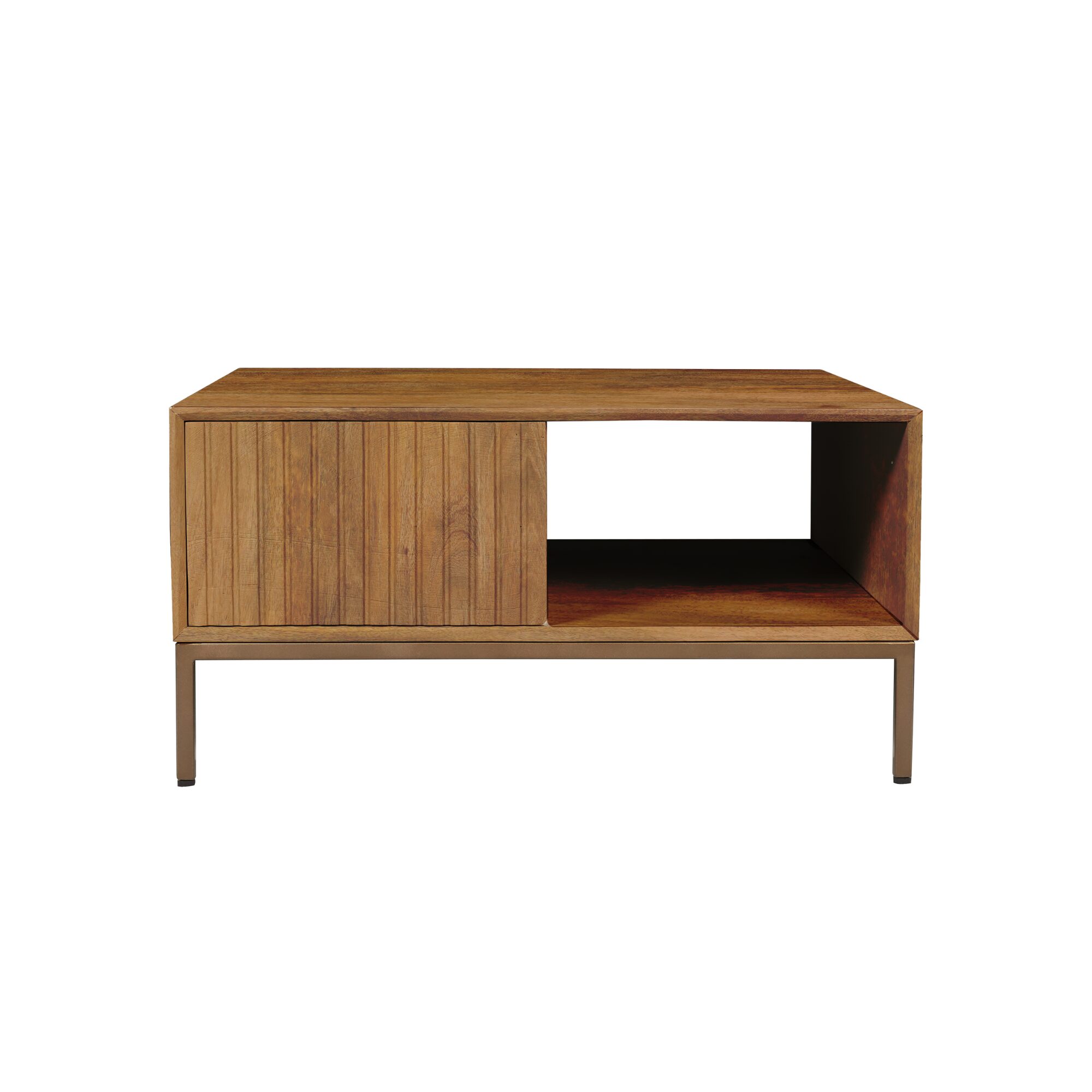 Meuble TV Madison en bois de manguier naturel – 165 cm – Image 12
