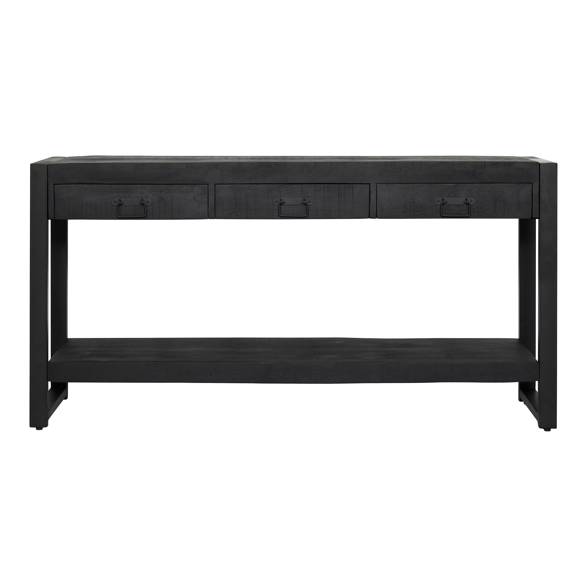 Console Boaz en bois de manguier noir – 150 cm – Image 5