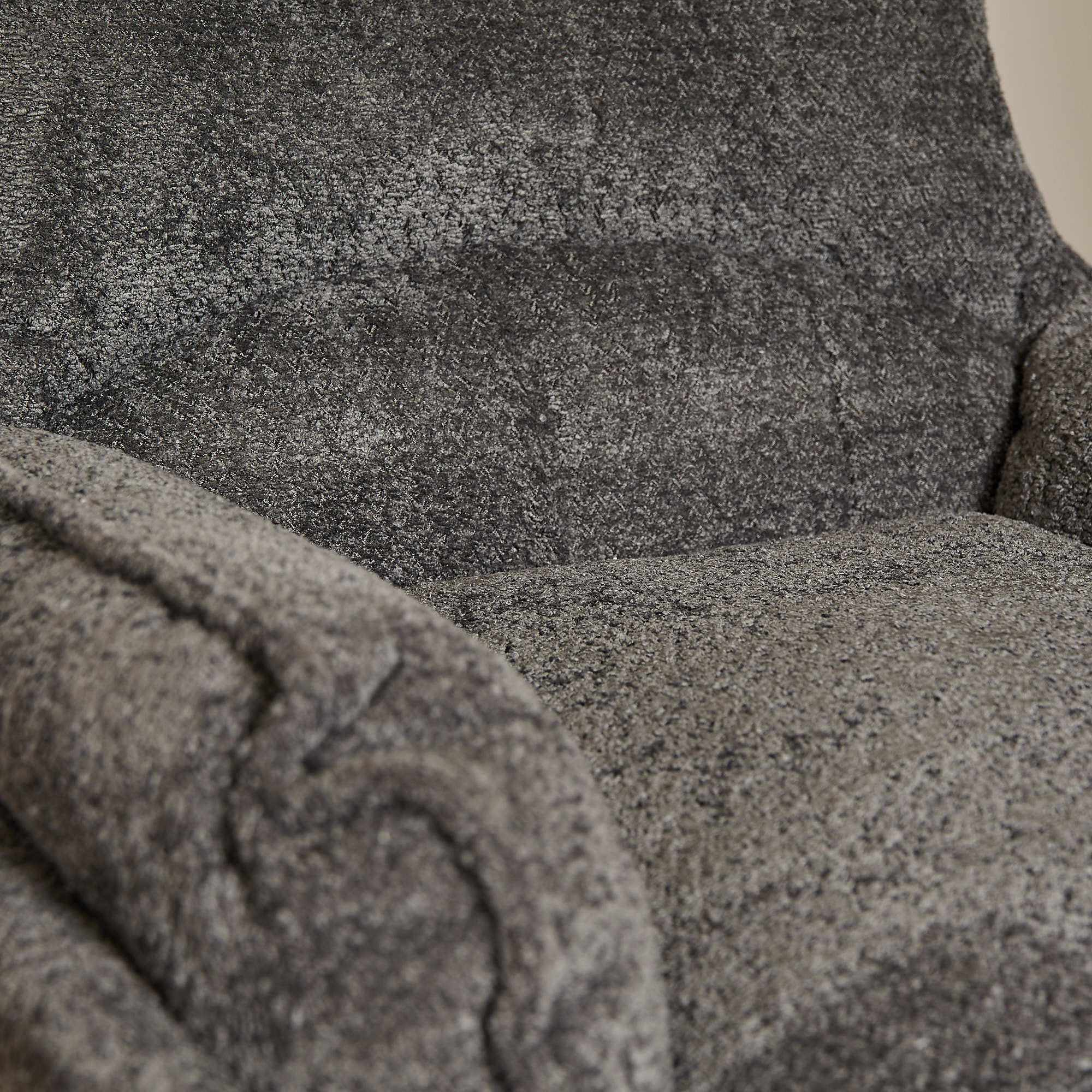 Fauteuil pivotant Vera gris foncé – Image 2
