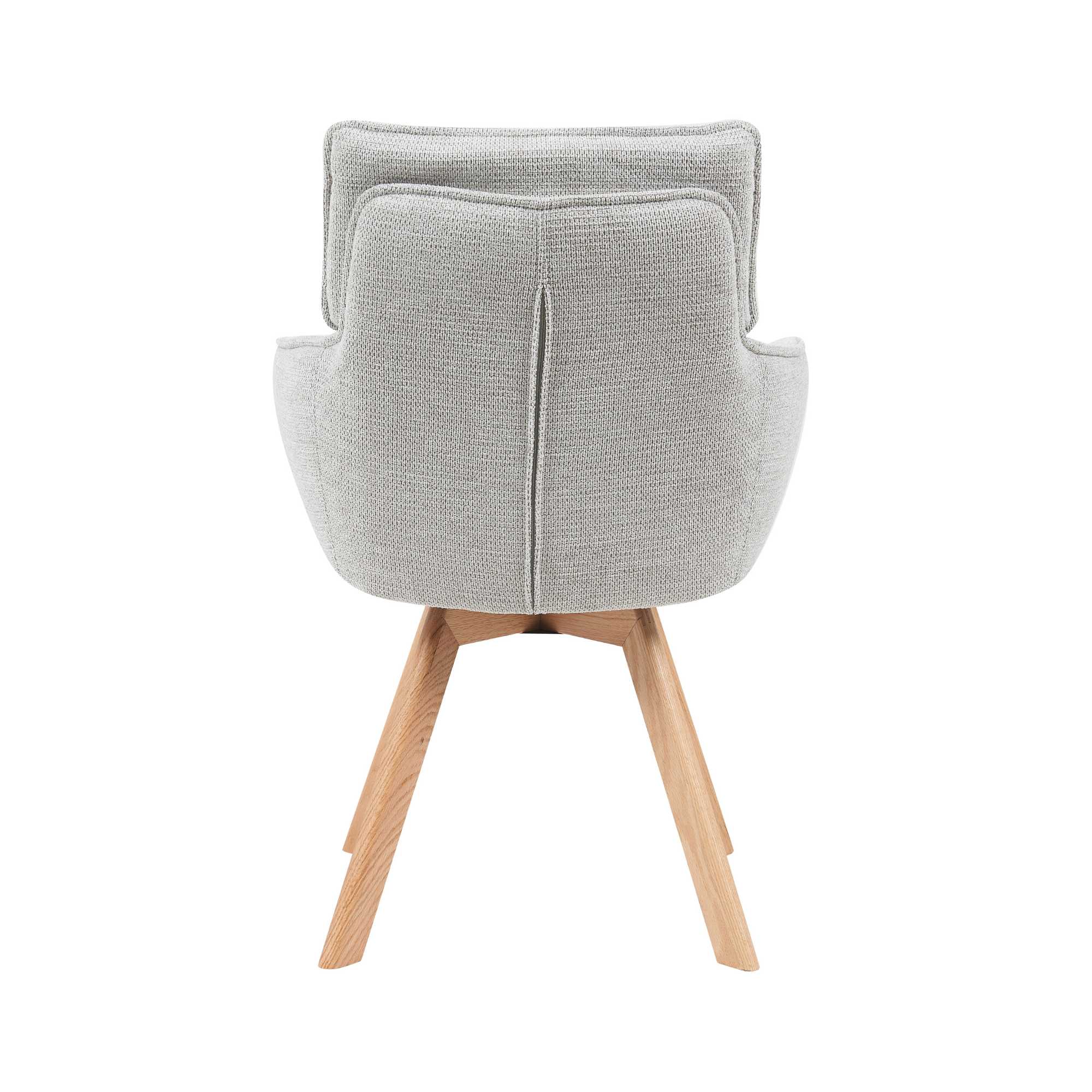 Chaise de salle à manger pivotante Jona taupe – Image 6
