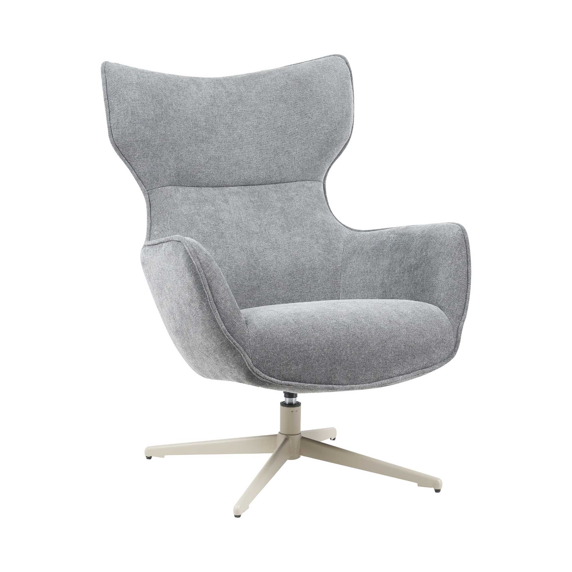 Fauteuil pivotant Julia anthracite – Image 6