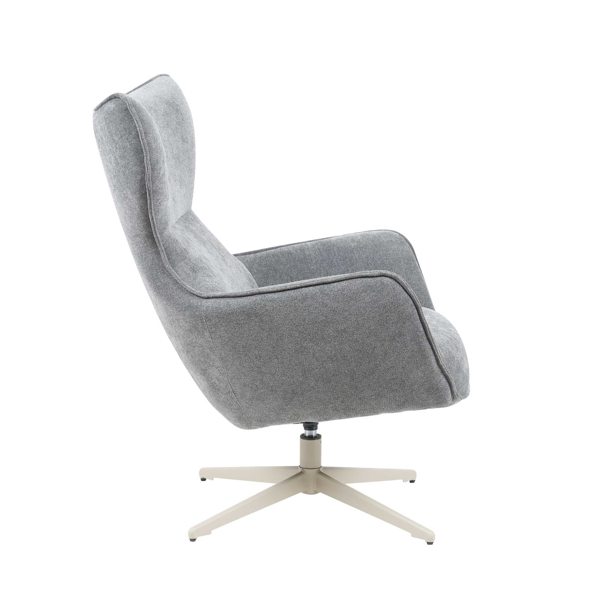 Fauteuil pivotant Julia anthracite – Image 4