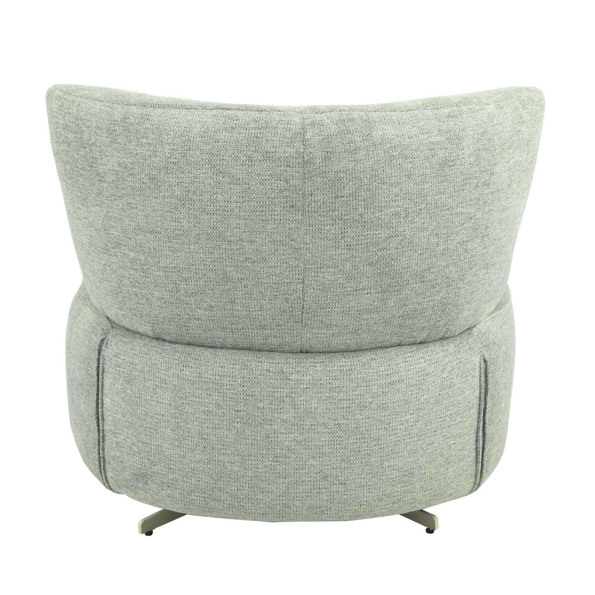 Fauteuil pivotant Fien gris – Image 8