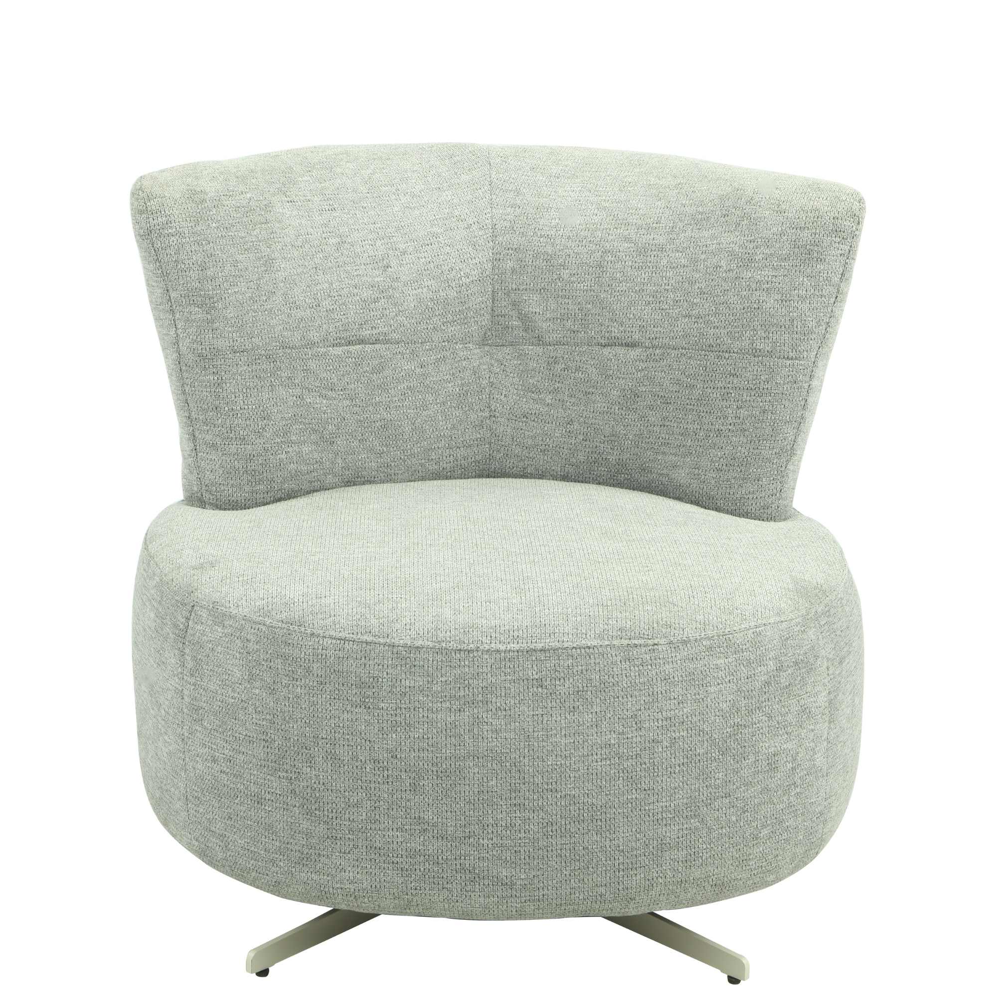 Fauteuil pivotant Fien gris – Image 9