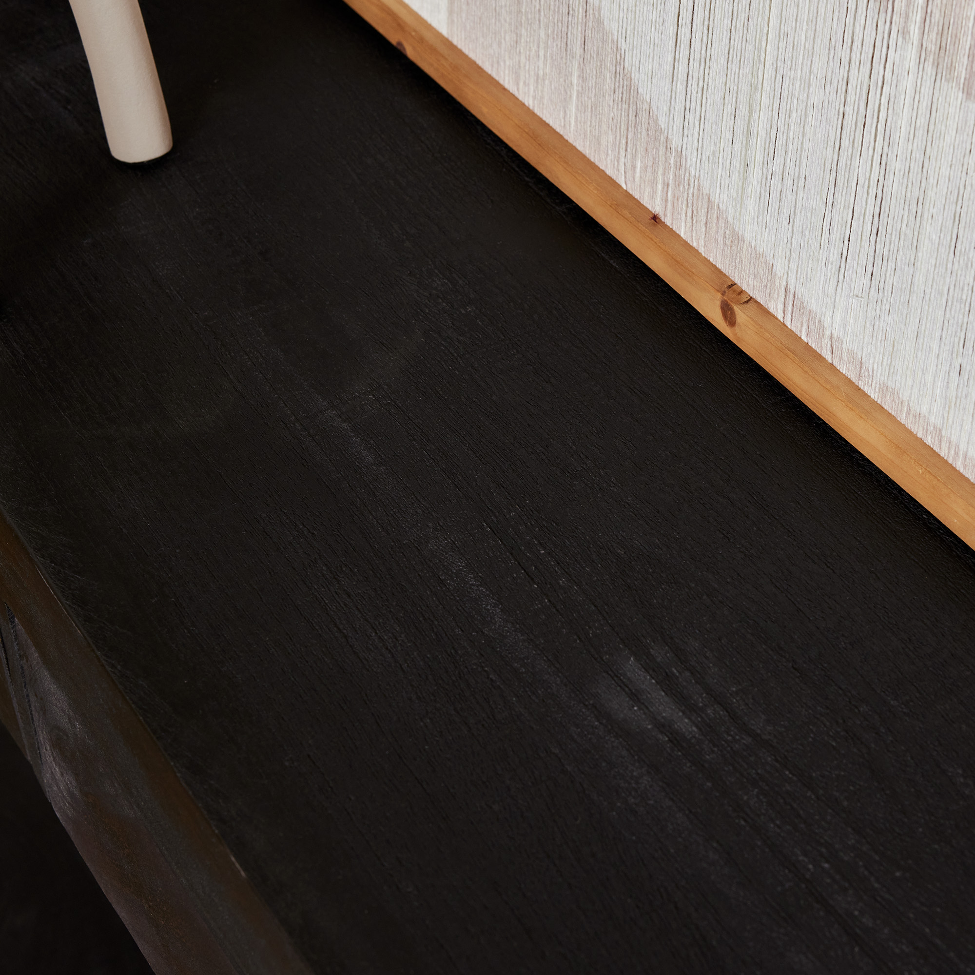 Console Boaz en bois de manguier noir – 120 cm – Image 4